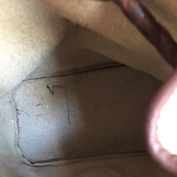 Dooney and Bourke tan and dark brown bag - Picture 11 of 14